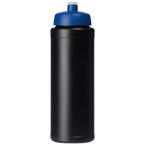 negro/azul Bidón deportivo con tapa de 750 ml con asa Baseline®
