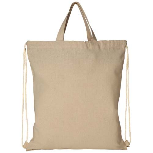 Sac à dos recyclé 210 g/m² Pheebs avec cordon de serrage 6L - 3