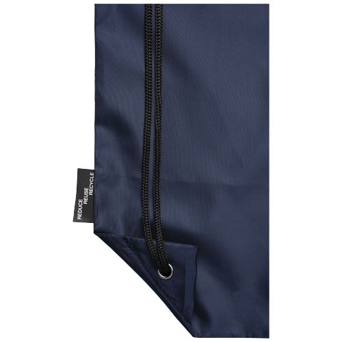 azul marino Mochila de cuerdas de RPET 5L