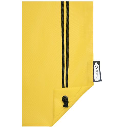 yellow Mochila de cuerdas de RPET 5L