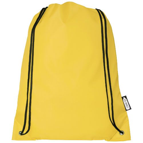 yellow Mochila de cuerdas de RPET 5L