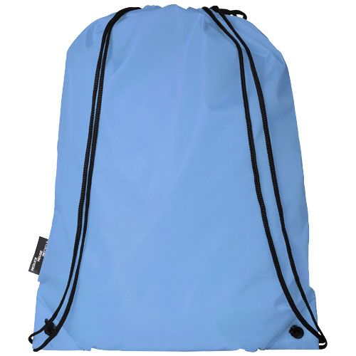 azul claro Mochila de cuerdas de RPET 5L