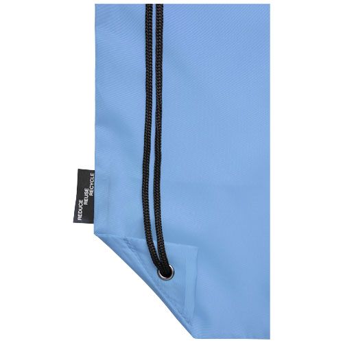 azul claro Mochila de cuerdas de RPET 5L