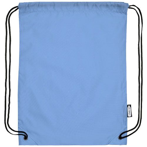 azul claro Mochila de cuerdas de RPET 5L