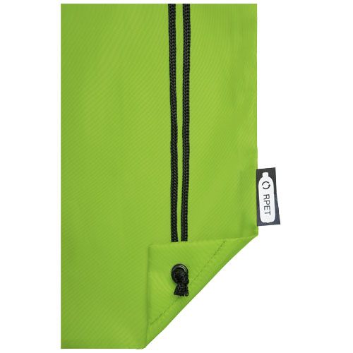verde lima Mochila de cuerdas de RPET 5L