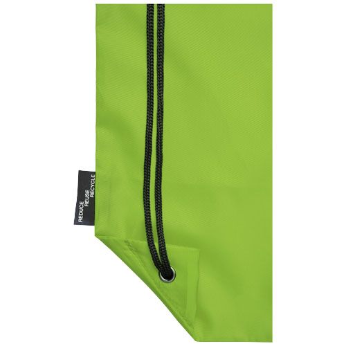 verde lima Mochila de cuerdas de RPET 5L