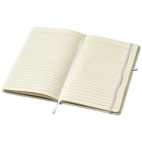 white Libreta A5 de páginas con líneas