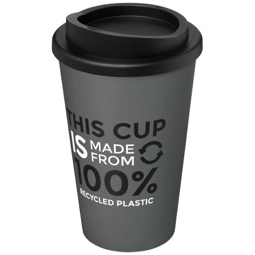 gris/negro Americano® vaso térmico de 350 ml de