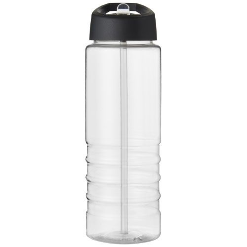 transparente/negro Bidón deportivo con tapa con boquilla de 750 ml H2O Active®