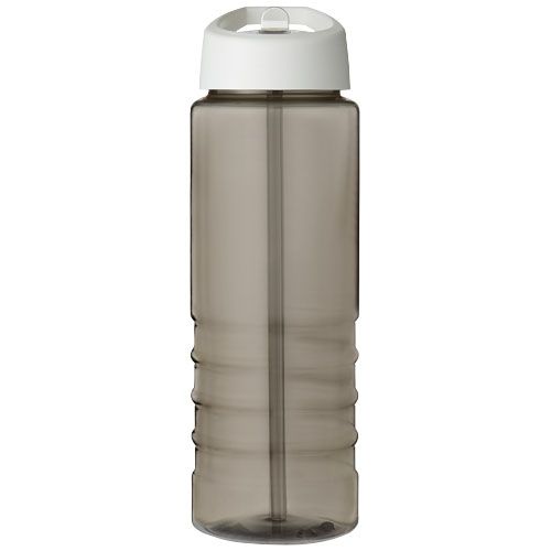 carbón/blanco Bidón deportivo con tapa con boquilla de 750 ml H2O Active®