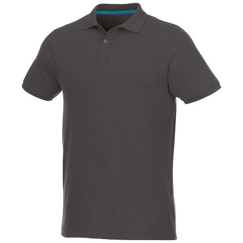Polo de manga corta de material reciclado orgánico para hombre 