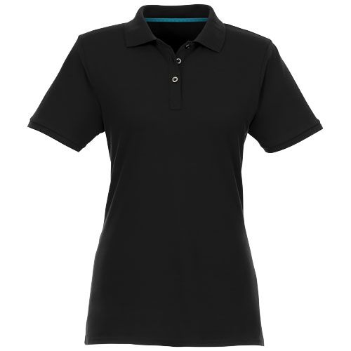 Polo de manga corta de material reciclado orgánico para mujer 