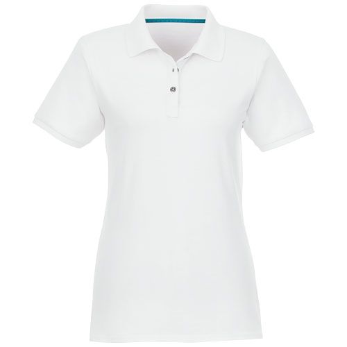 Polo de manga corta de material reciclado orgánico para mujer 