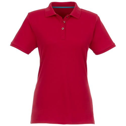 Polo de manga corta de material reciclado orgánico para mujer 