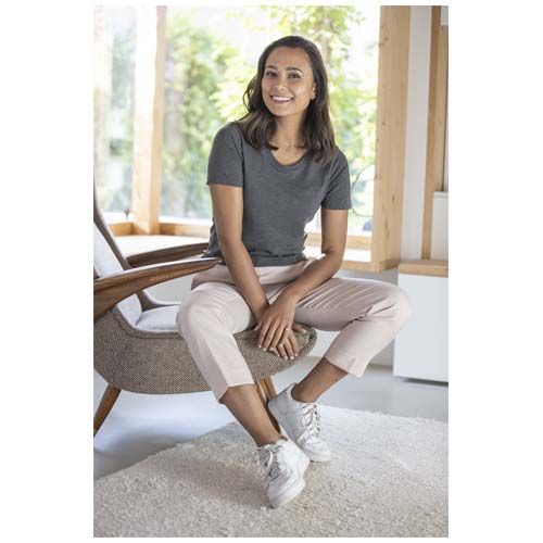 gris claro Camiseta de manga corta para mujer ”Heros”