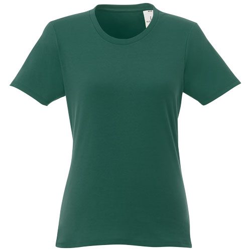 verde bosque Camiseta de manga corta para mujer ”Heros”