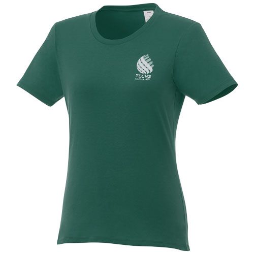 verde bosque Camiseta de manga corta para mujer ”Heros”