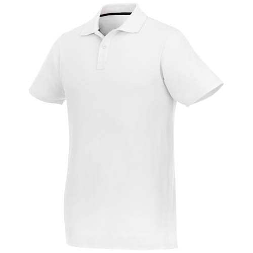 white Polo de manga corta para hombre