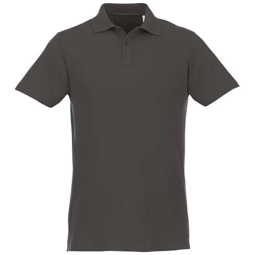 gris tormenta Polo de manga corta para hombre