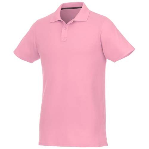 rosa claro Polo de manga corta para hombre