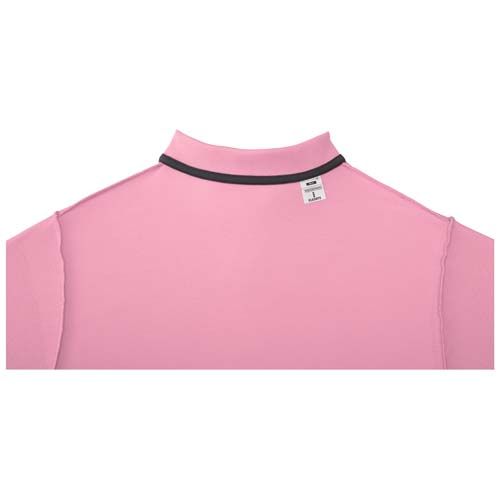 rosa claro Polo de manga corta para hombre