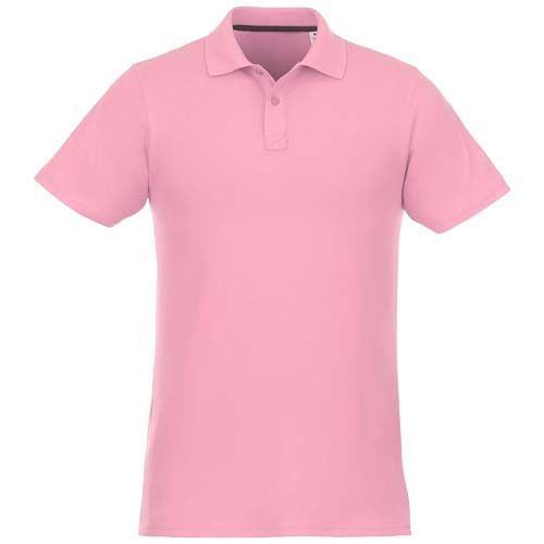 rosa claro Polo de manga corta para hombre
