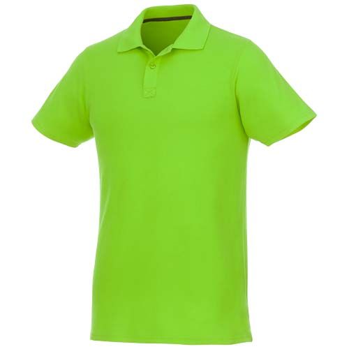 verde manzana Polo de manga corta para hombre de 180 g/m² Helios
