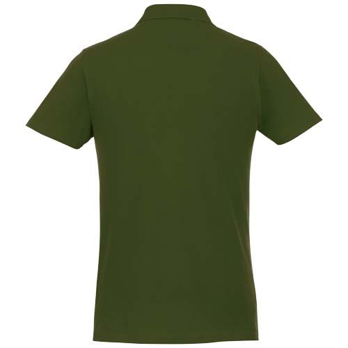 verde militar Polo de manga corta para hombre
