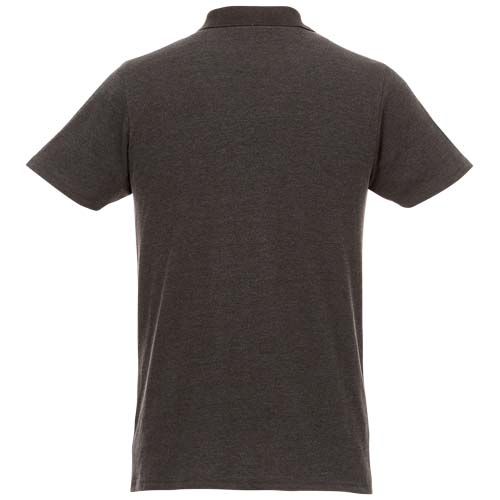 carbón Polo de manga corta para hombre de 180 g/m² Helios