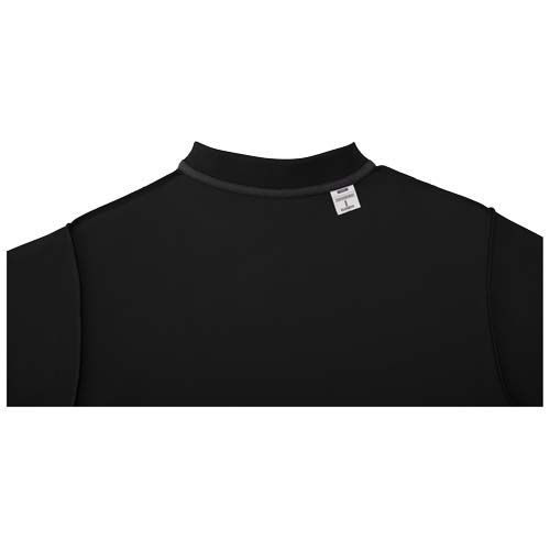 black Polo de manga corta para hombre