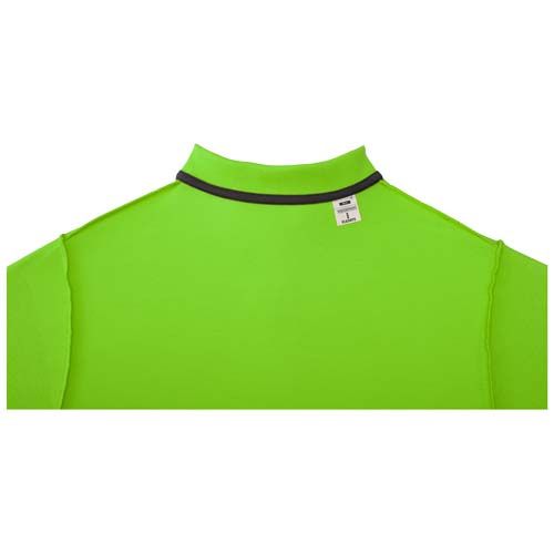 verde manzana Polo de manga corta para hombre