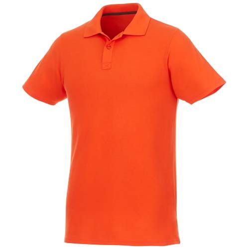 orange Polo de manga corta para hombre