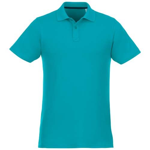 verde agua Polo de manga corta para hombre