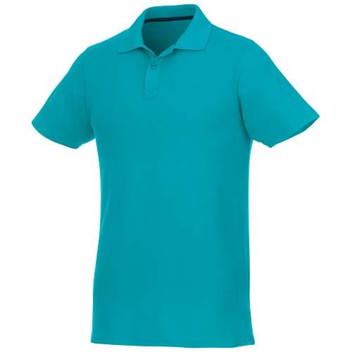 verde agua Polo de manga corta para hombre