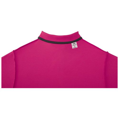 magenta Polo de manga corta para hombre