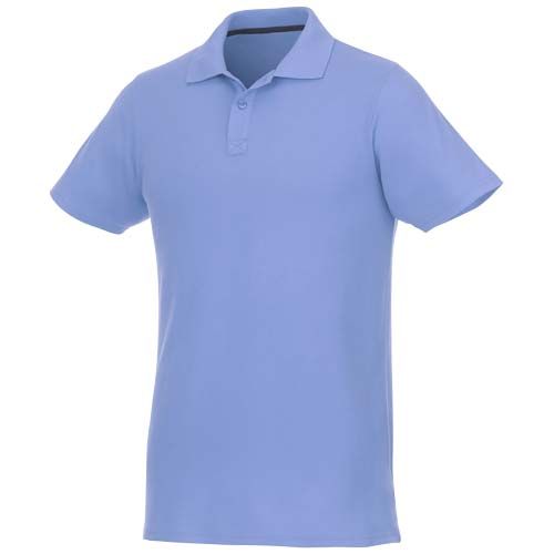 azul claro Polo de manga corta para hombre