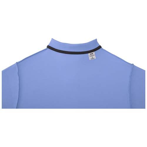 azul claro Polo de manga corta para hombre