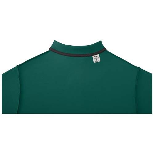 verde bosque Polo de manga corta para hombre