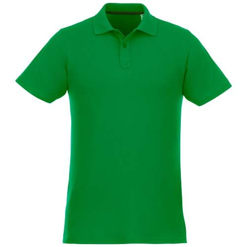 verde helecho Polo de manga corta para hombre