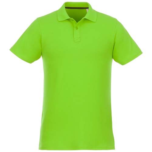 verde manzana Polo de manga corta para hombre