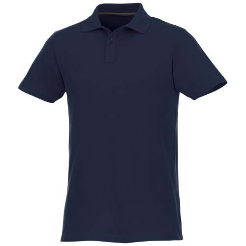 azul marino Polo de manga corta para hombre