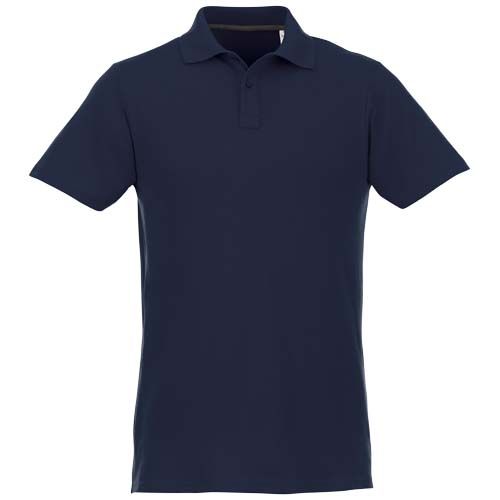 azul marino Polo de manga corta para hombre