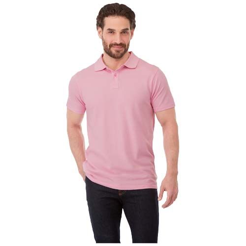 verde bosque Polo de manga corta para hombre