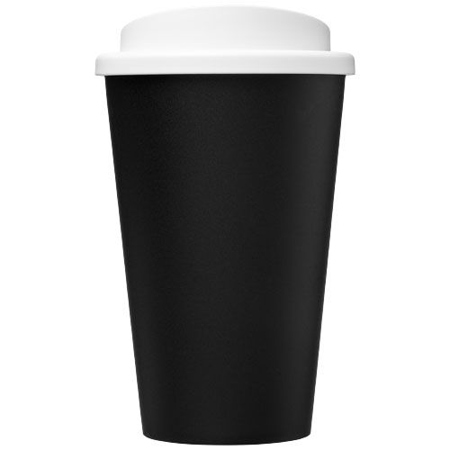 negro/blanco Americano® Vaso térmico reciclado de 350 ml