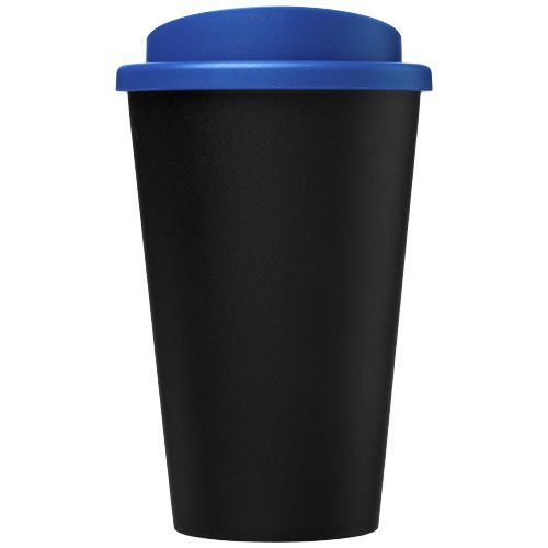 negro/azul medio Americano® Vaso térmico reciclado de 350 ml