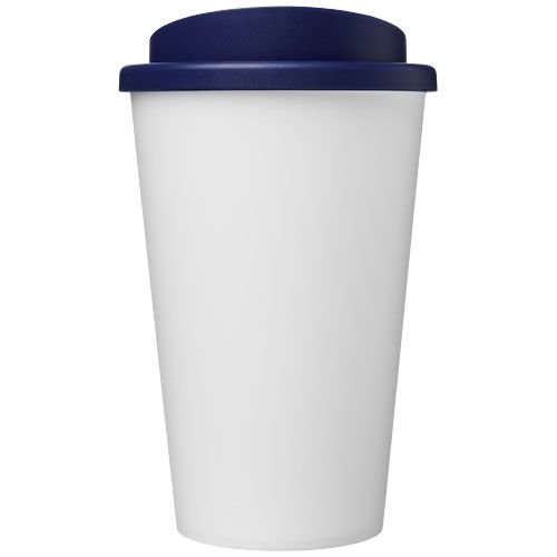 blanco/azul Americano® Vaso térmico reciclado de 350 ml