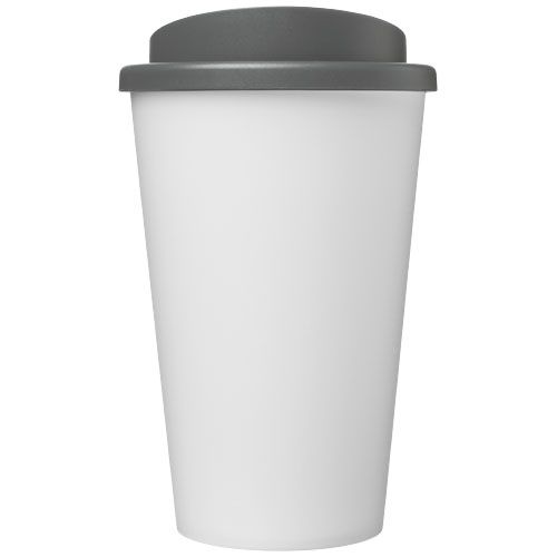 blanco/gris Americano® Vaso térmico reciclado de 350 ml