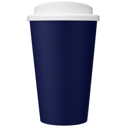 azul/blanco Americano® Vaso térmico reciclado de 350 ml