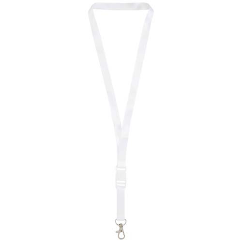Bucks lanyard en sublimación con hebilla de seguridad desmontable