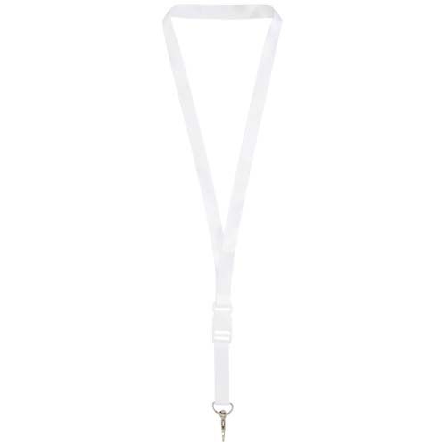 Bucks lanyard en sublimación con hebilla de seguridad desmontable